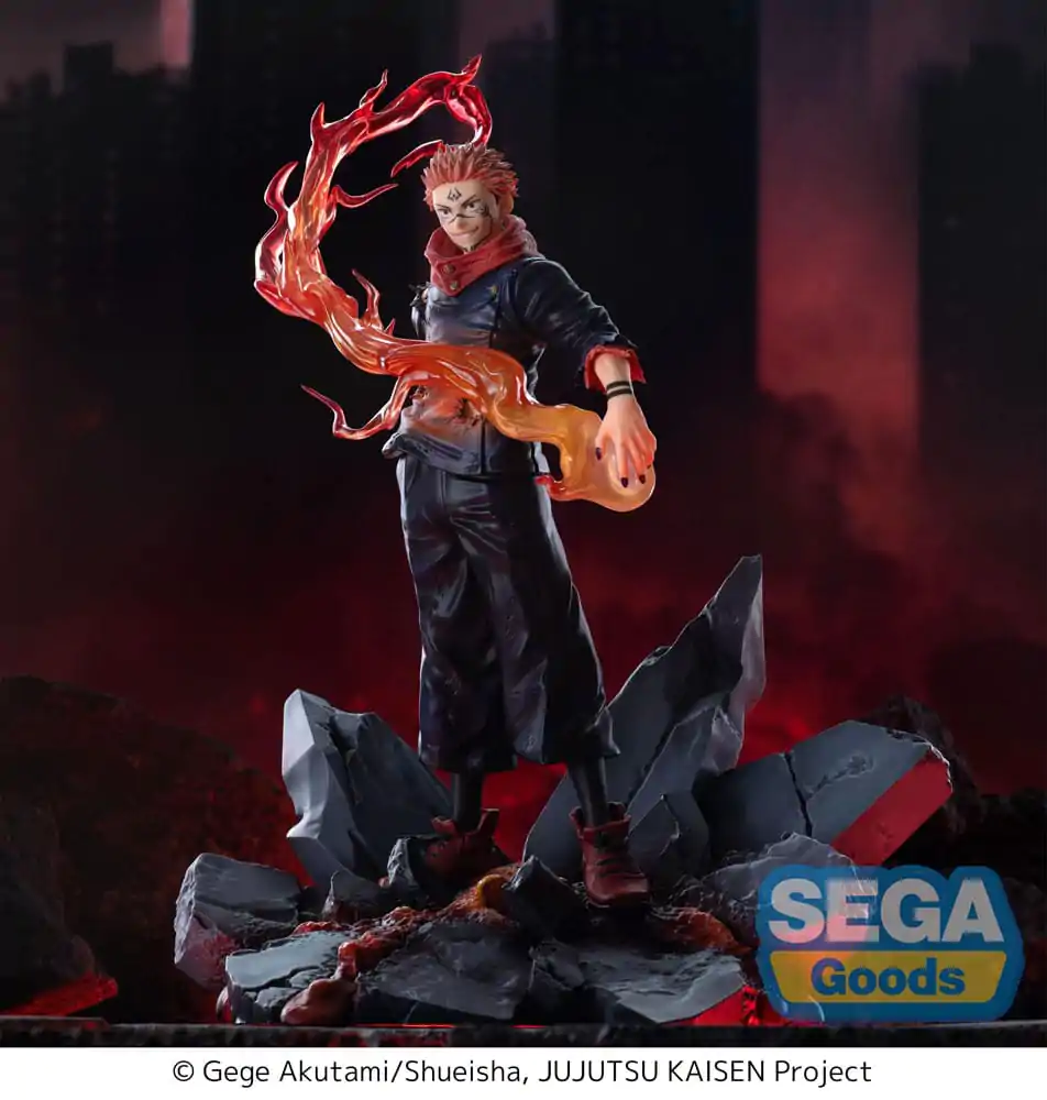 Jujutsu Kaisen Luminasta PVC Soška Sukuna Fuga 23 cm fotografii produktu