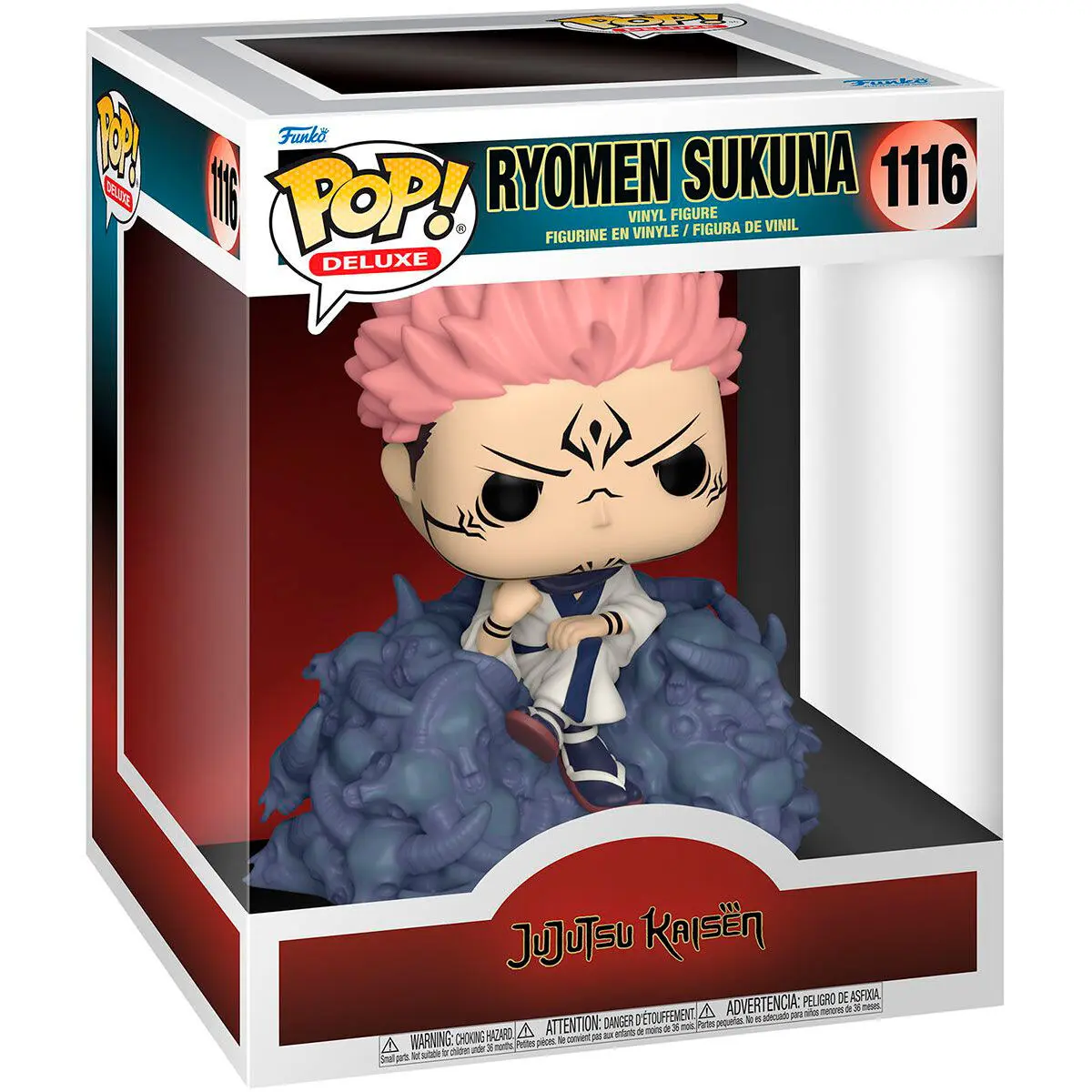 Jujutsu Kaisen POP! Deluxe vinylová figurka Sukuna 9 cm fotografii produktu