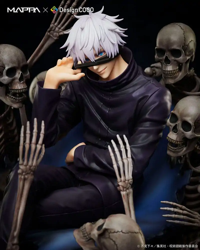 Jujutsu Kaisen Shibuya Incident Mappa x Design Coco PVC socha 1/7 Satoru Gojo 23 cm fotografii produktu