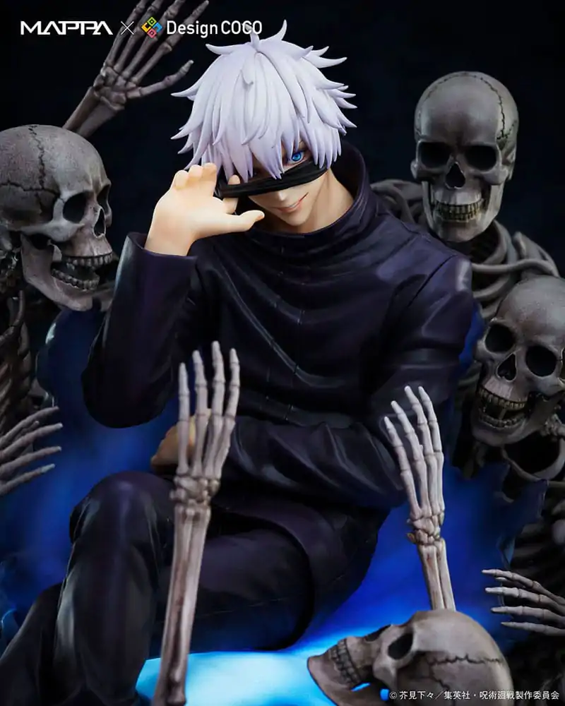 Jujutsu Kaisen Shibuya Incident Mappa x Design Coco PVC socha 1/7 Satoru Gojo 23 cm fotografii produktu