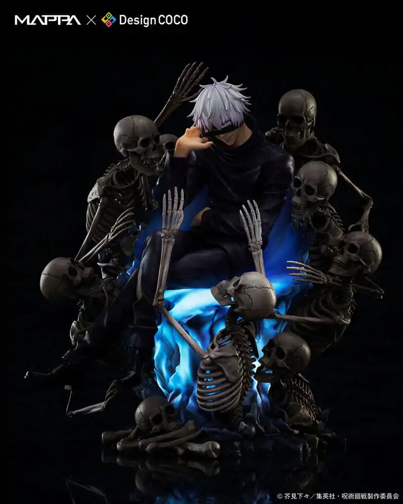 Jujutsu Kaisen Shibuya Incident Mappa x Design Coco PVC socha 1/7 Satoru Gojo 23 cm fotografii produktu