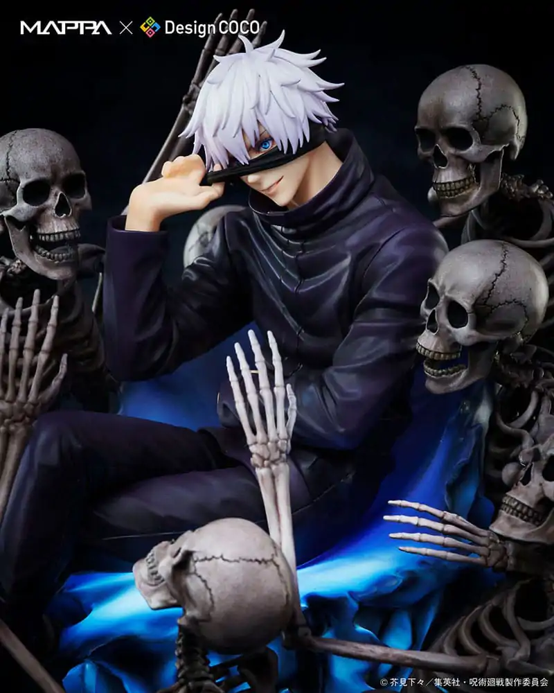 Jujutsu Kaisen Shibuya Incident Mappa x Design Coco PVC socha 1/7 Satoru Gojo 23 cm fotografii produktu