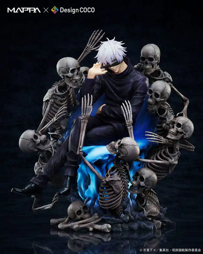 Jujutsu Kaisen Shibuya Incident Mappa x Design Coco PVC socha 1/7 Satoru Gojo 23 cm fotografii produktu