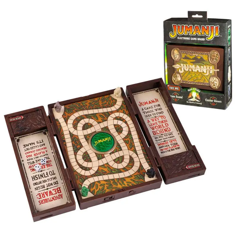 Jumanji Stolní hra Sběratelská Miniaturní Replika Rekvizity 25 cm fotografii produktu