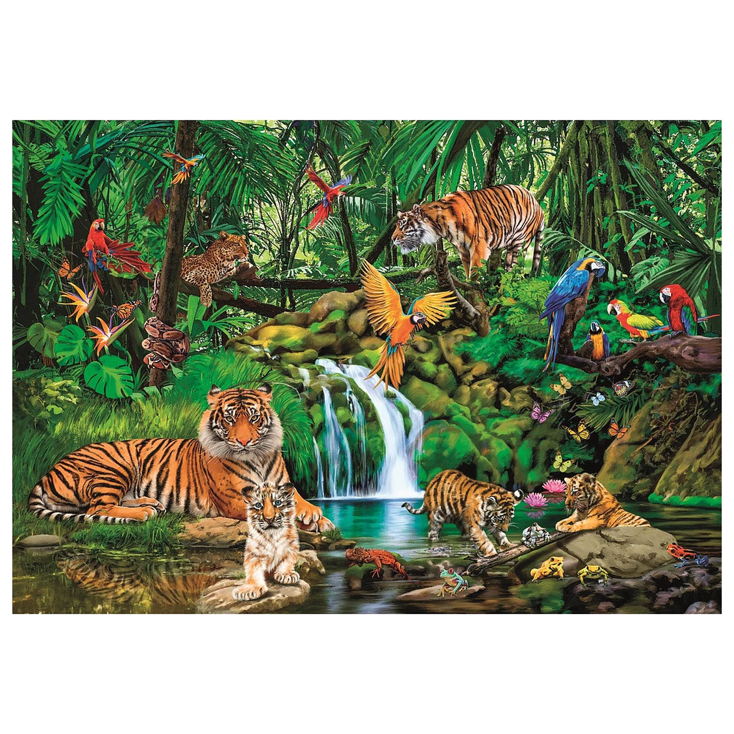 Jungle Retreat 300dílné puzzle Clementoni fotografii produktu