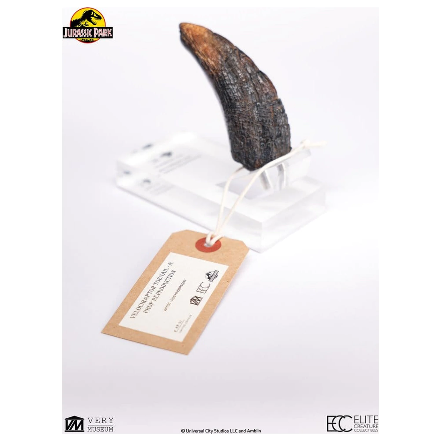 Jurassic Park 1/1 Replika Dráp Velociraptora Typ A 11 cm fotografii produktu