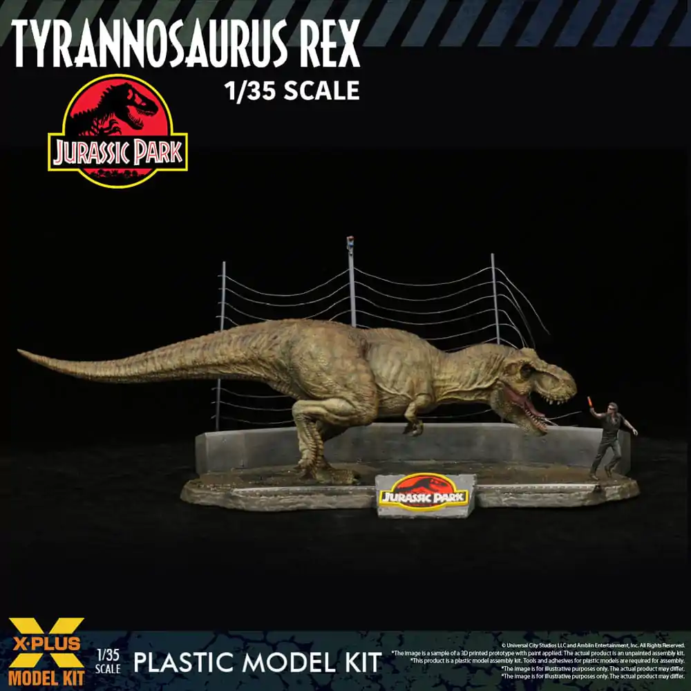 Jurassic Park Plastiková stavebnice 1/35 Tyrannosaurus Rex 42 cm fotografii produktu