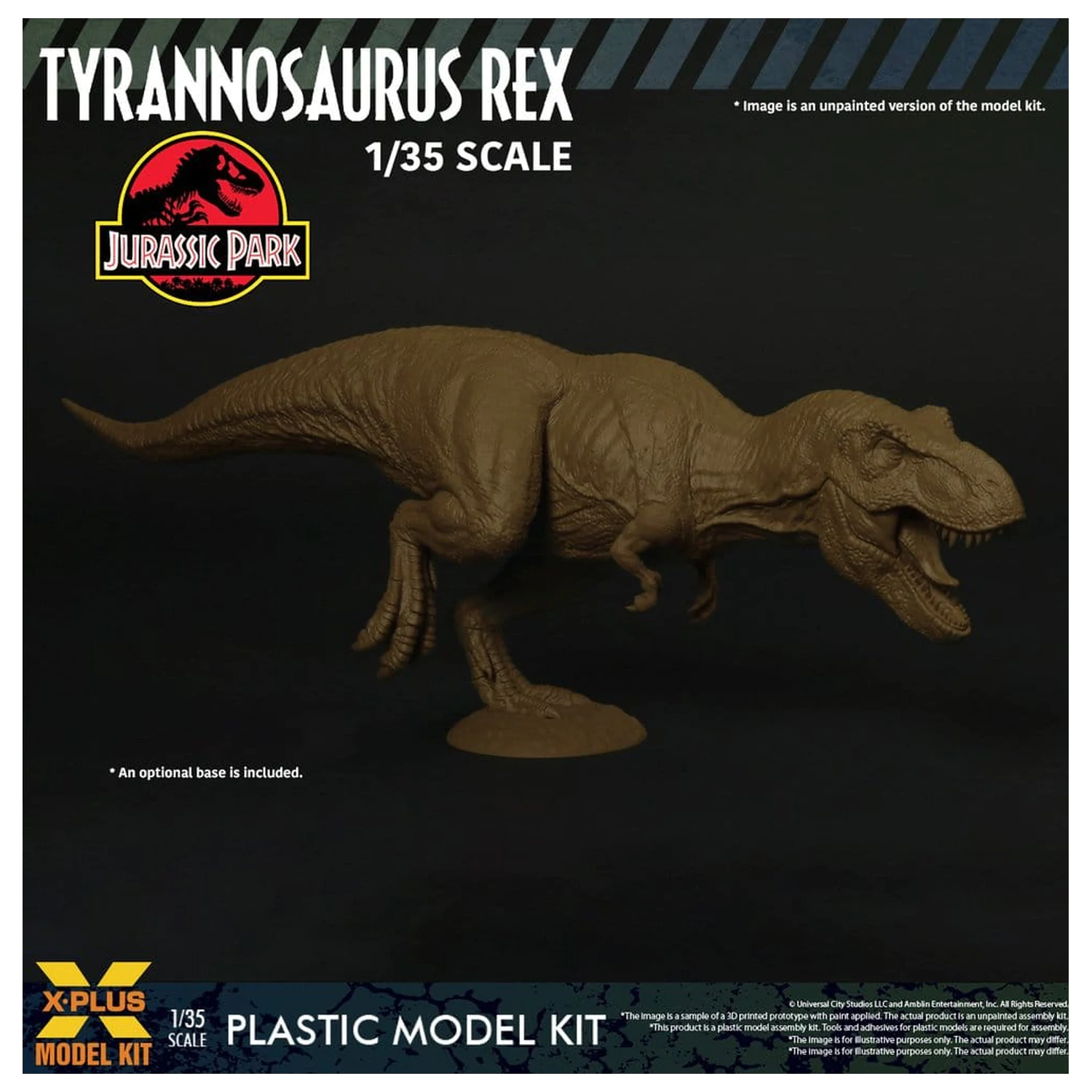 Jurassic Park Plastikový Model Stavebnice 1/35 Tyrannosaurus Rex 42 cm fotografii produktu