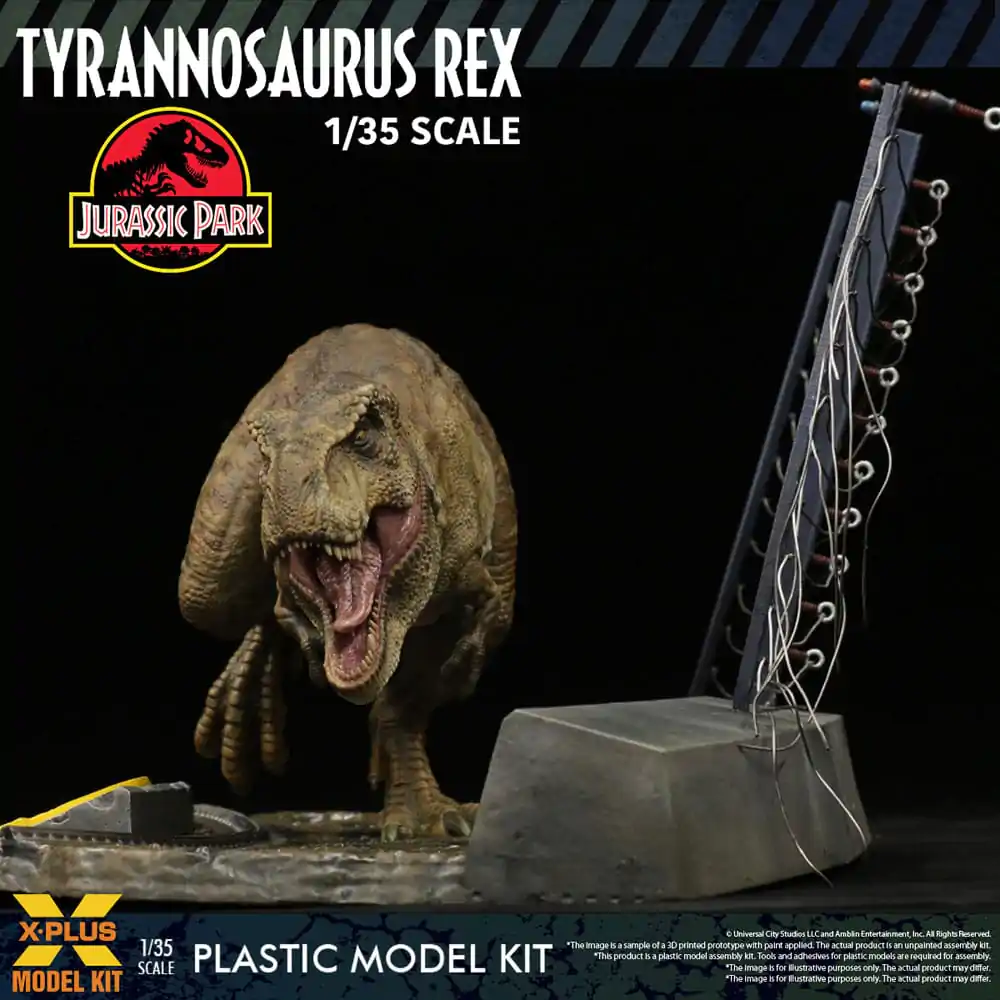 Jurassic Park Plastiková stavebnice 1/35 Tyrannosaurus Rex 42 cm fotografii produktu