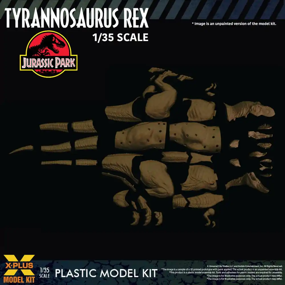 Jurassic Park Plastiková stavebnice 1/35 Tyrannosaurus Rex 42 cm fotografii produktu