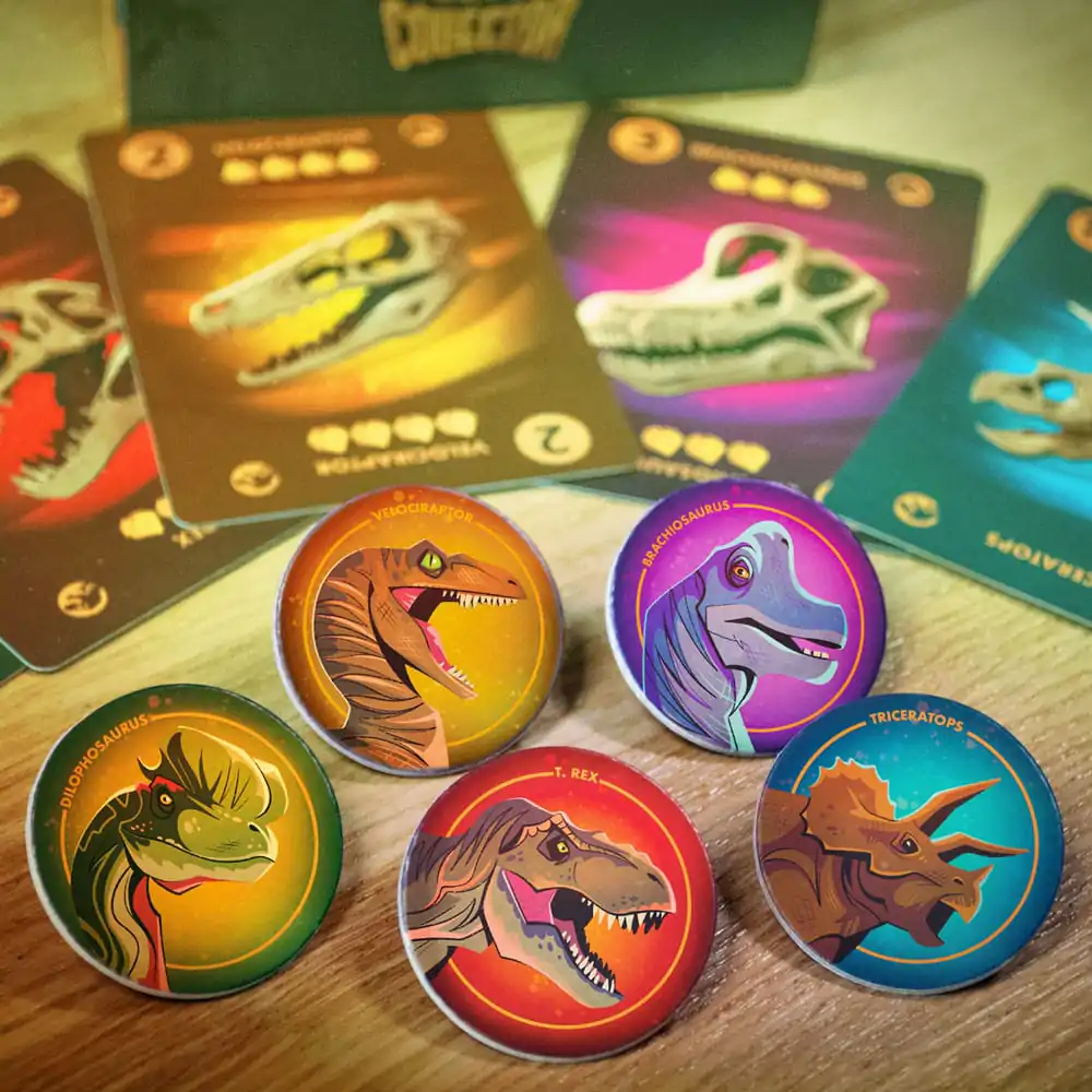 Jurassic Park Card Game Digger - karetní hra fotografii produktu