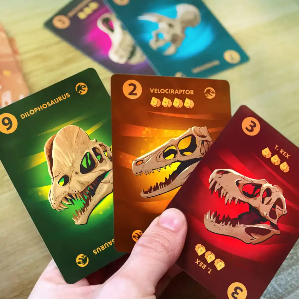 Jurassic Park Card Game Digger - karetní hra fotografii produktu