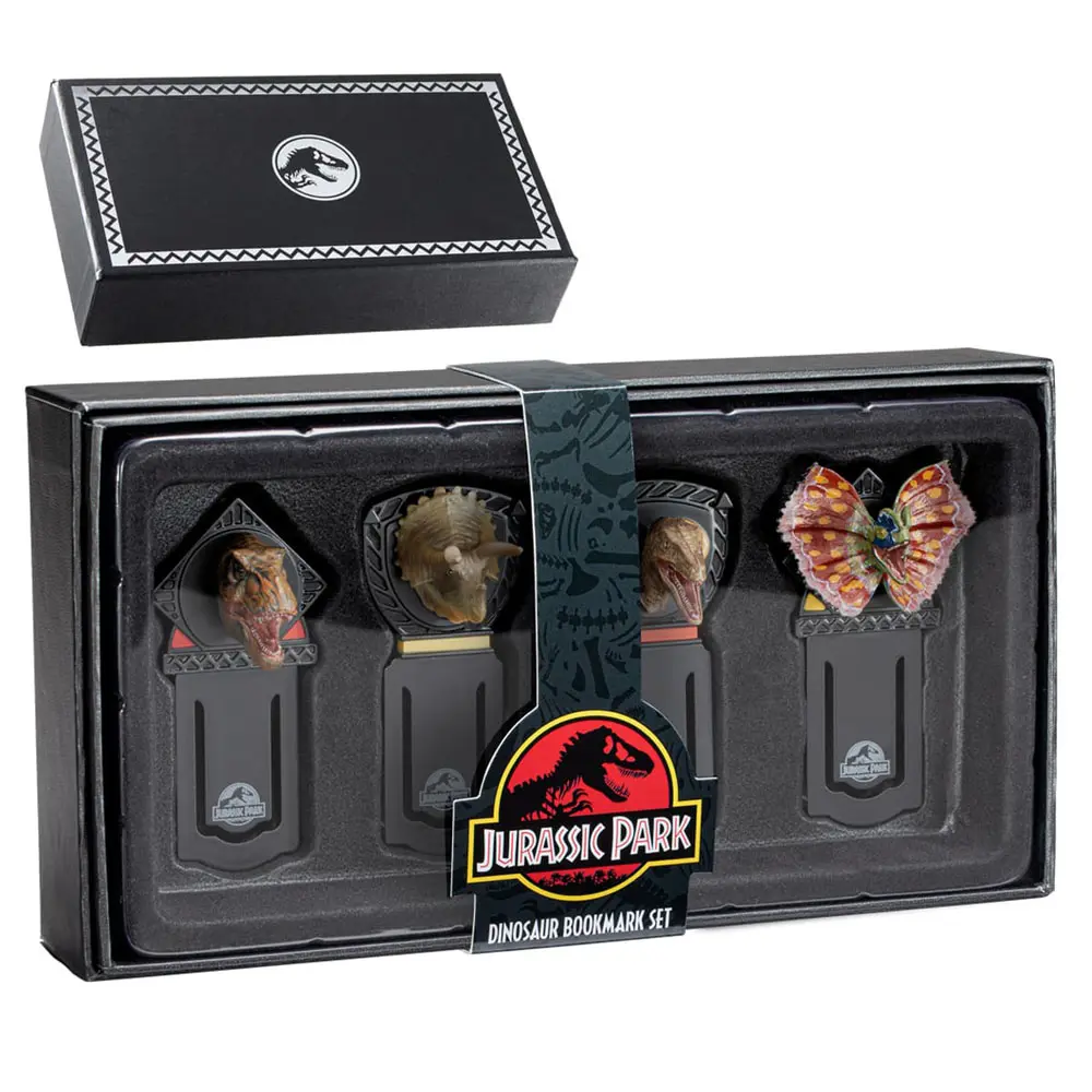Jurassic Park Záložky sada 4 ks Dinosaurs fotografii produktu