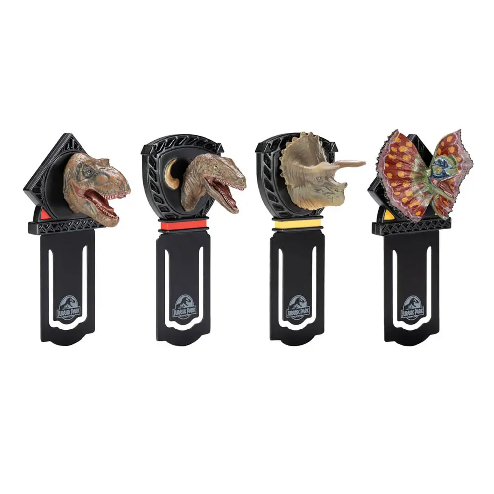 Jurassic Park Záložky sada 4 ks Dinosaurs fotografii produktu
