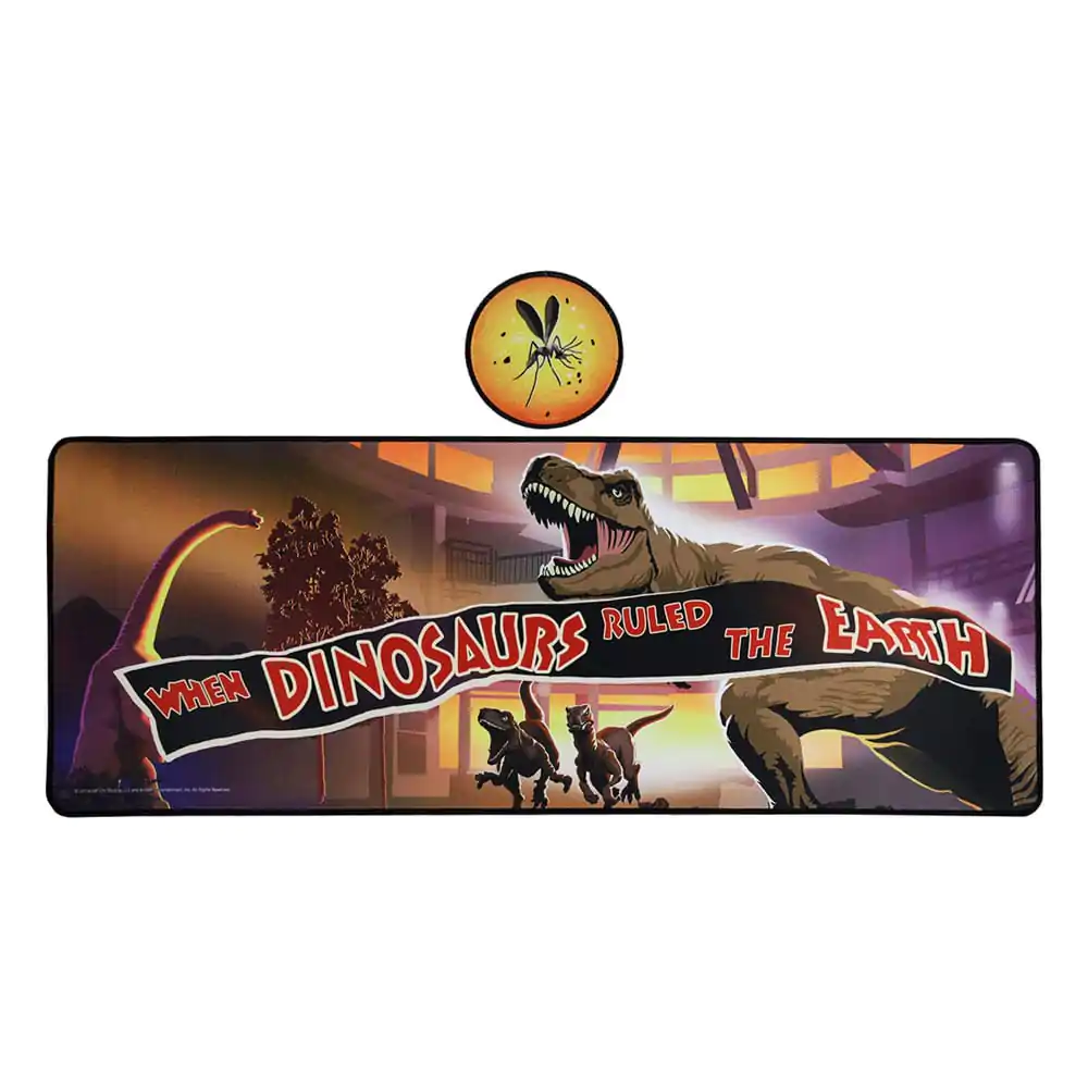 Jurassic Park podložka na stůl a sada podtácků Dinosaurs Limited Edition fotografii produktu