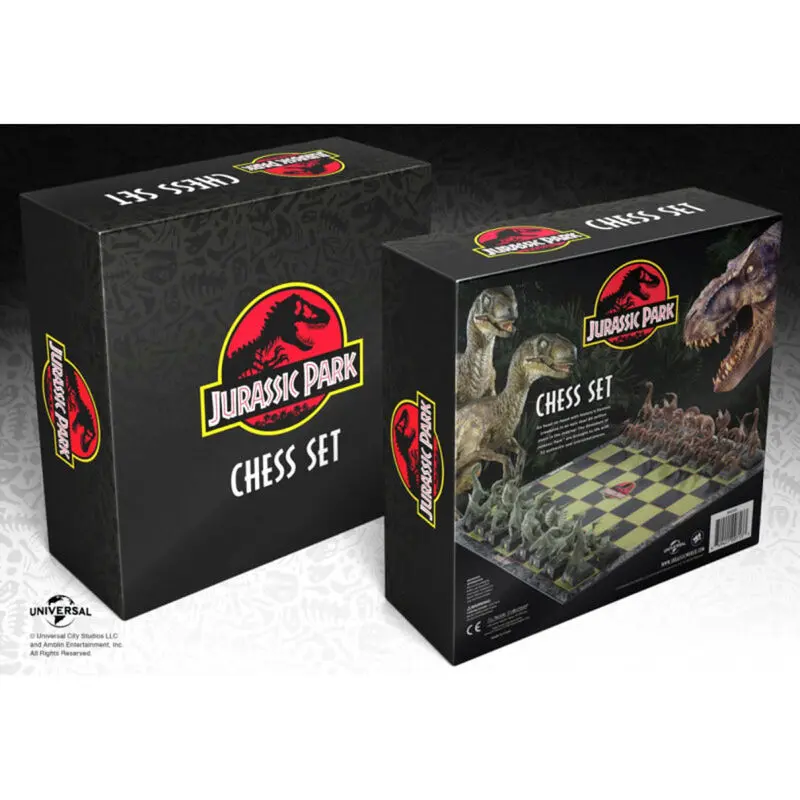 Šachová sada Jurassic Park Dinosauři fotografii produktu