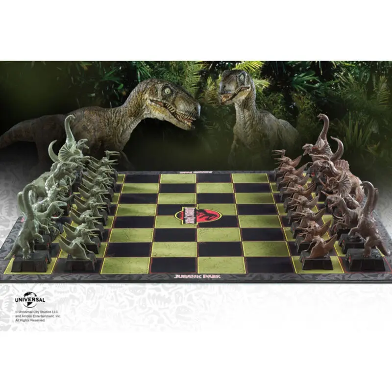 Šachová sada Jurassic Park Dinosauři fotografii produktu