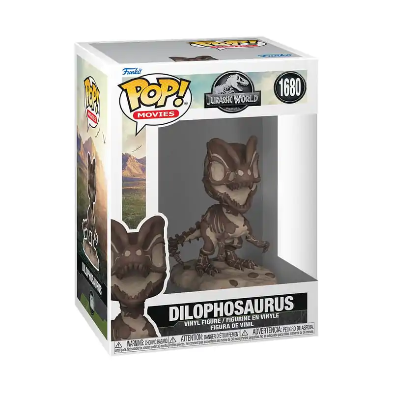 Jurassic Park Fossil Funko POP! Movies Vinylová figurka Dilophosaurus 9 cm fotografii produktu