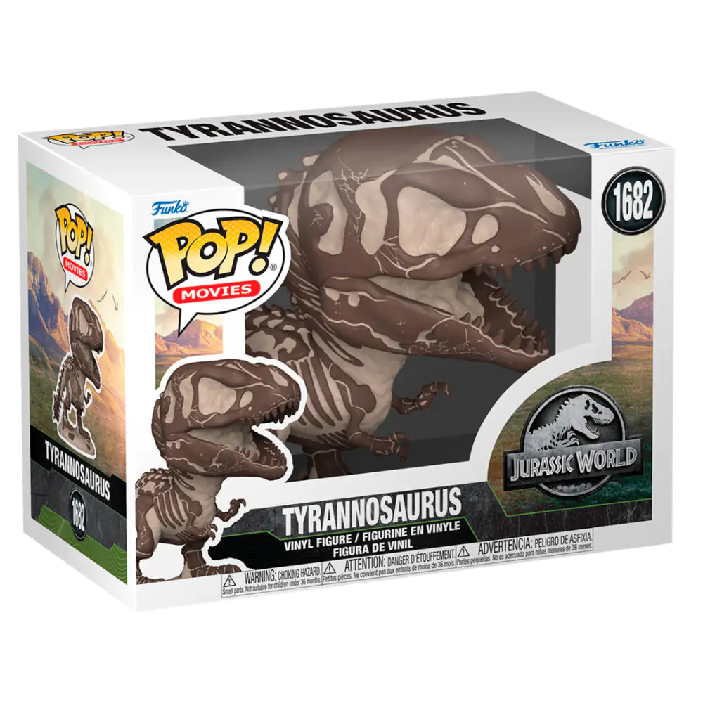 Jurassic Park Fossil Funko POP! Movies vinylová figurka Tyranosaurus 9 cm fotografii produktu