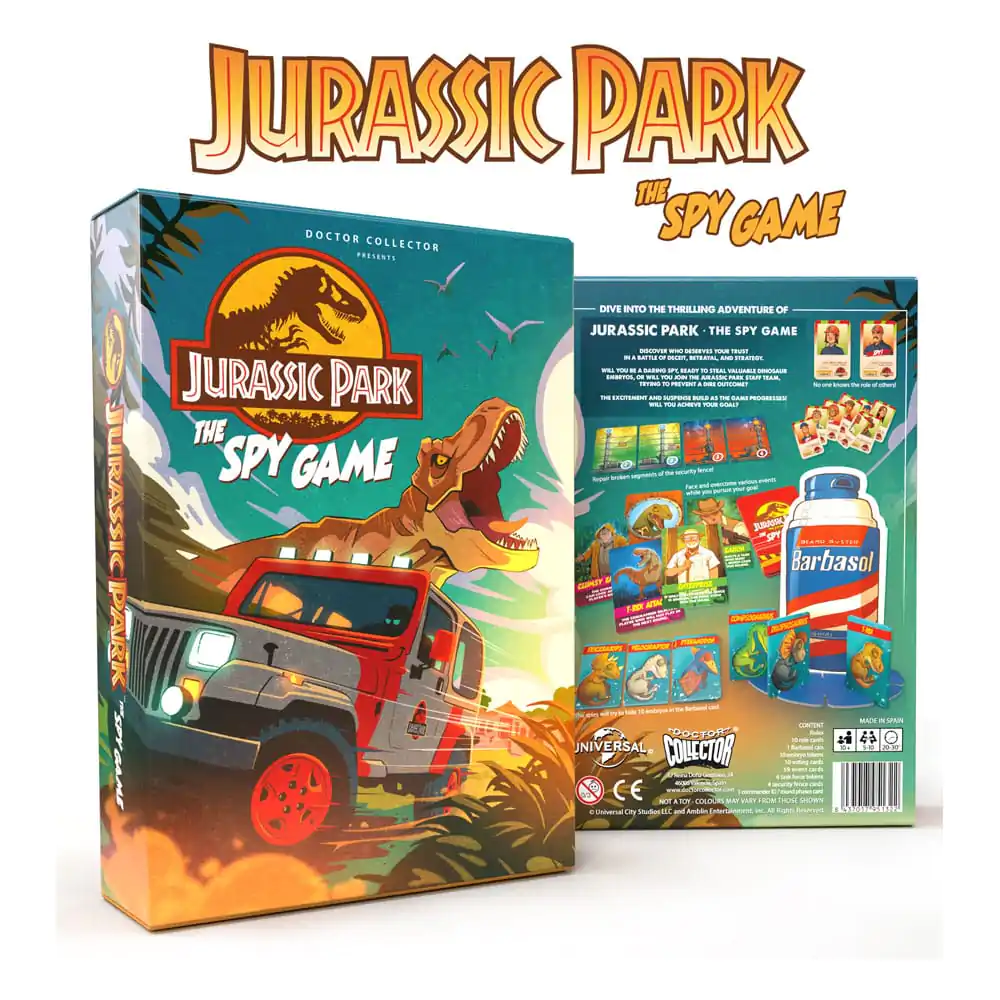 Jurassic Park Hidden Role Hra The Spy Game *Anglická verze* fotografii produktu