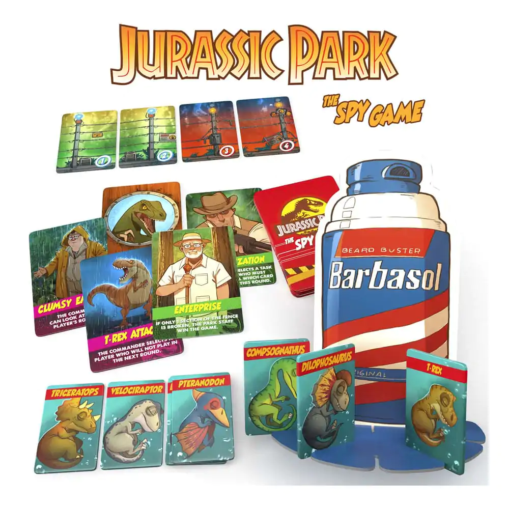 Jurassic Park Hidden Role Hra The Spy Game *Anglická verze* fotografii produktu