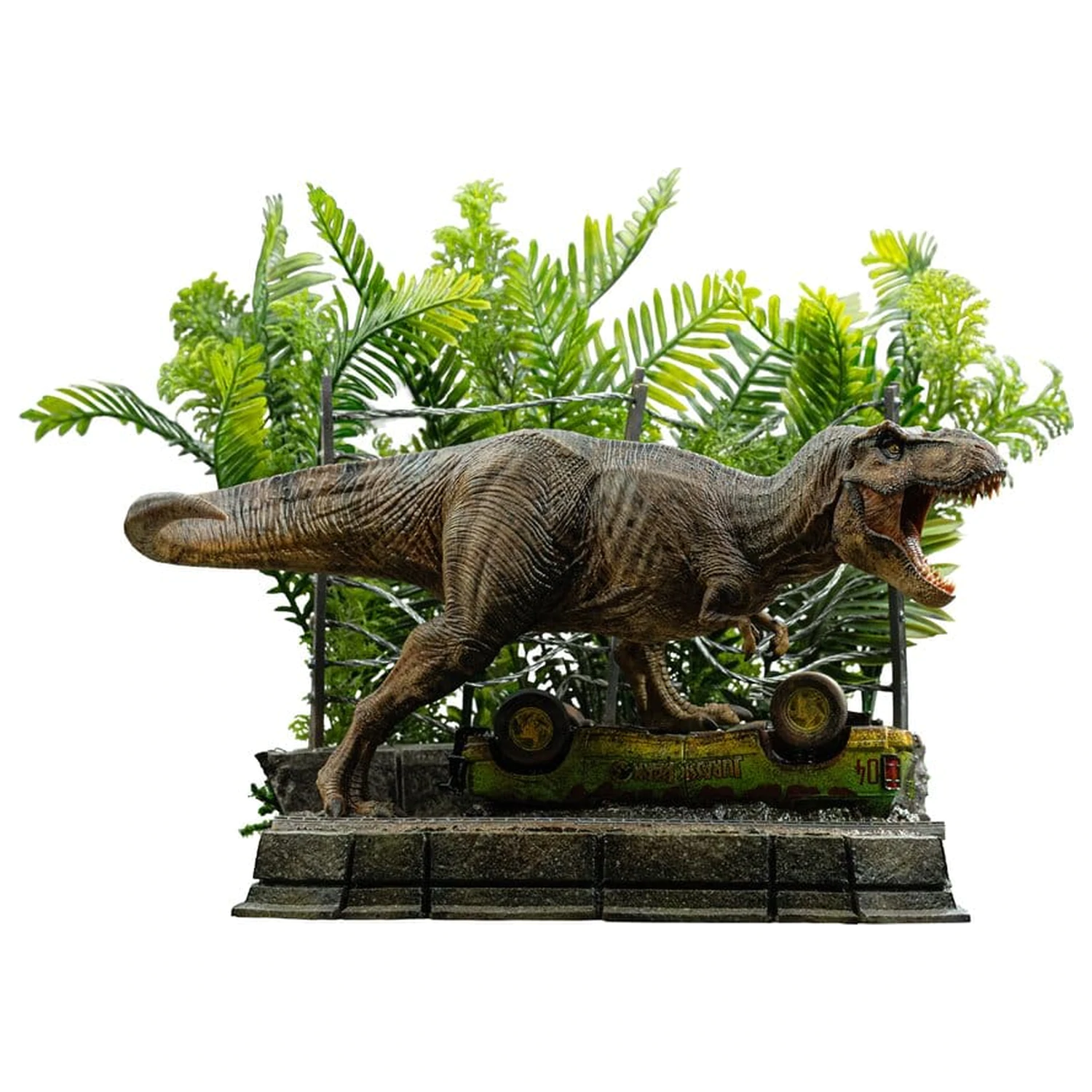 Jurassic Park Icons Socha T-Rex Breakout Set A 17 cm fotografii produktu