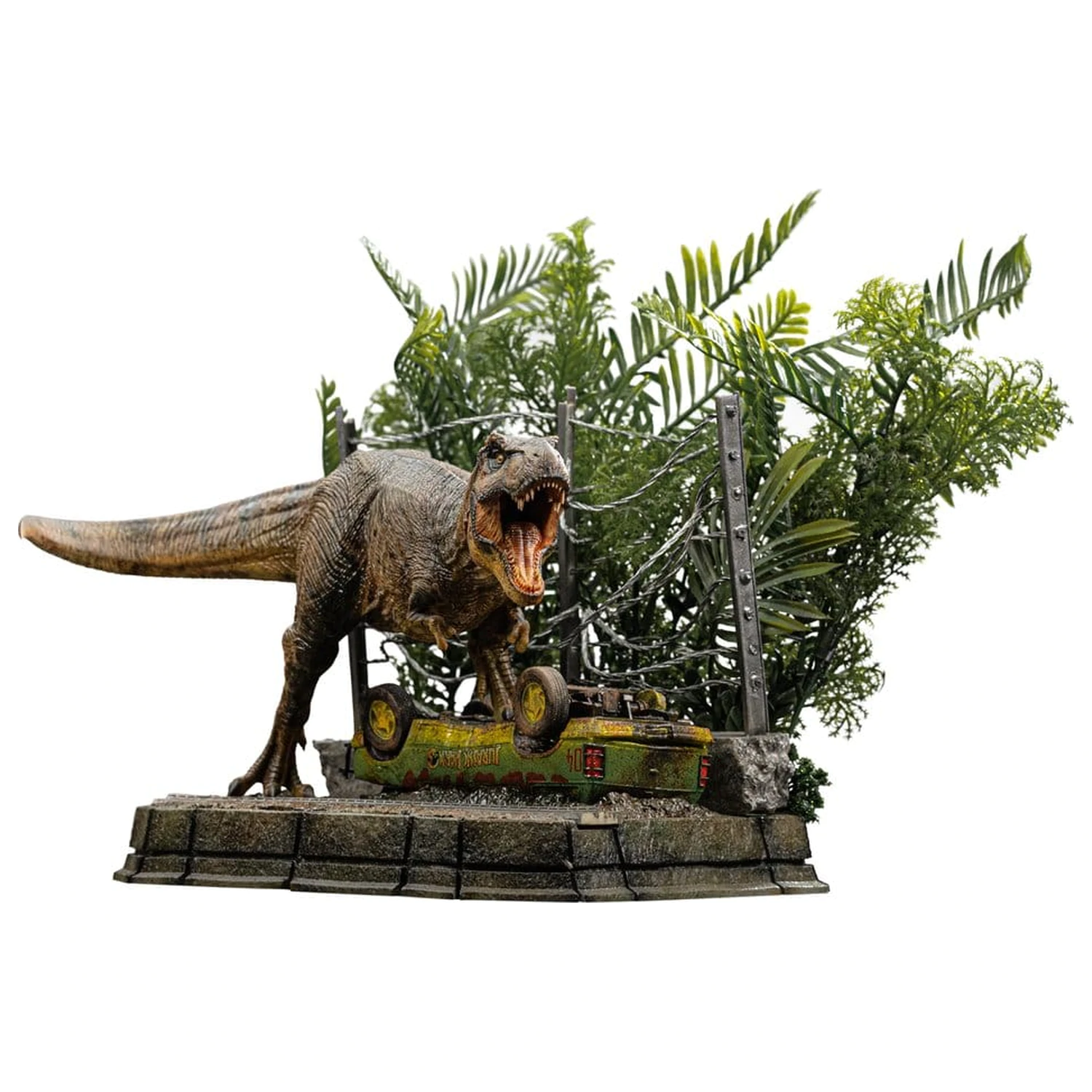 Jurassic Park Icons Socha T-Rex Breakout Set A 17 cm fotografii produktu