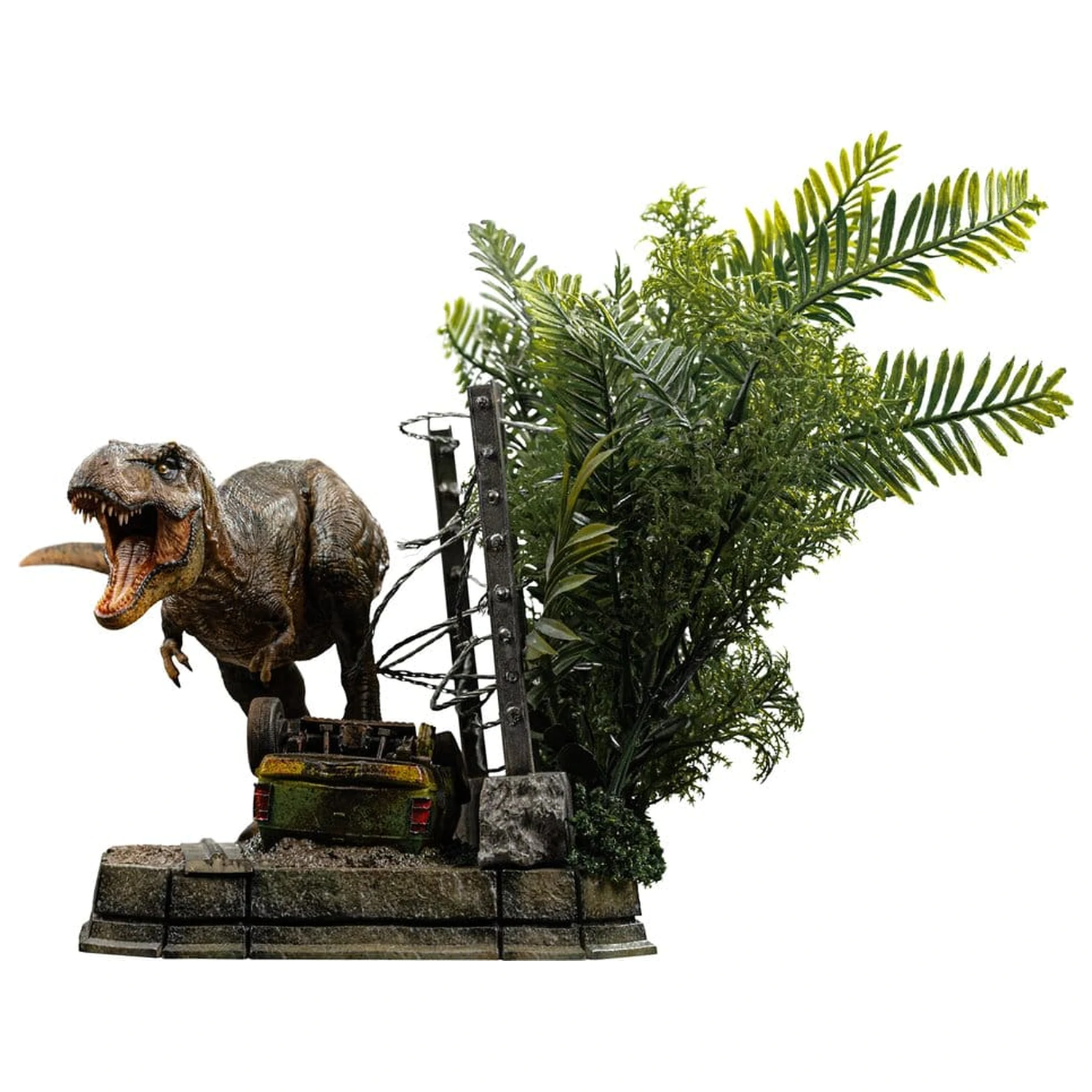 Jurassic Park Icons Socha T-Rex Breakout Set A 17 cm fotografii produktu