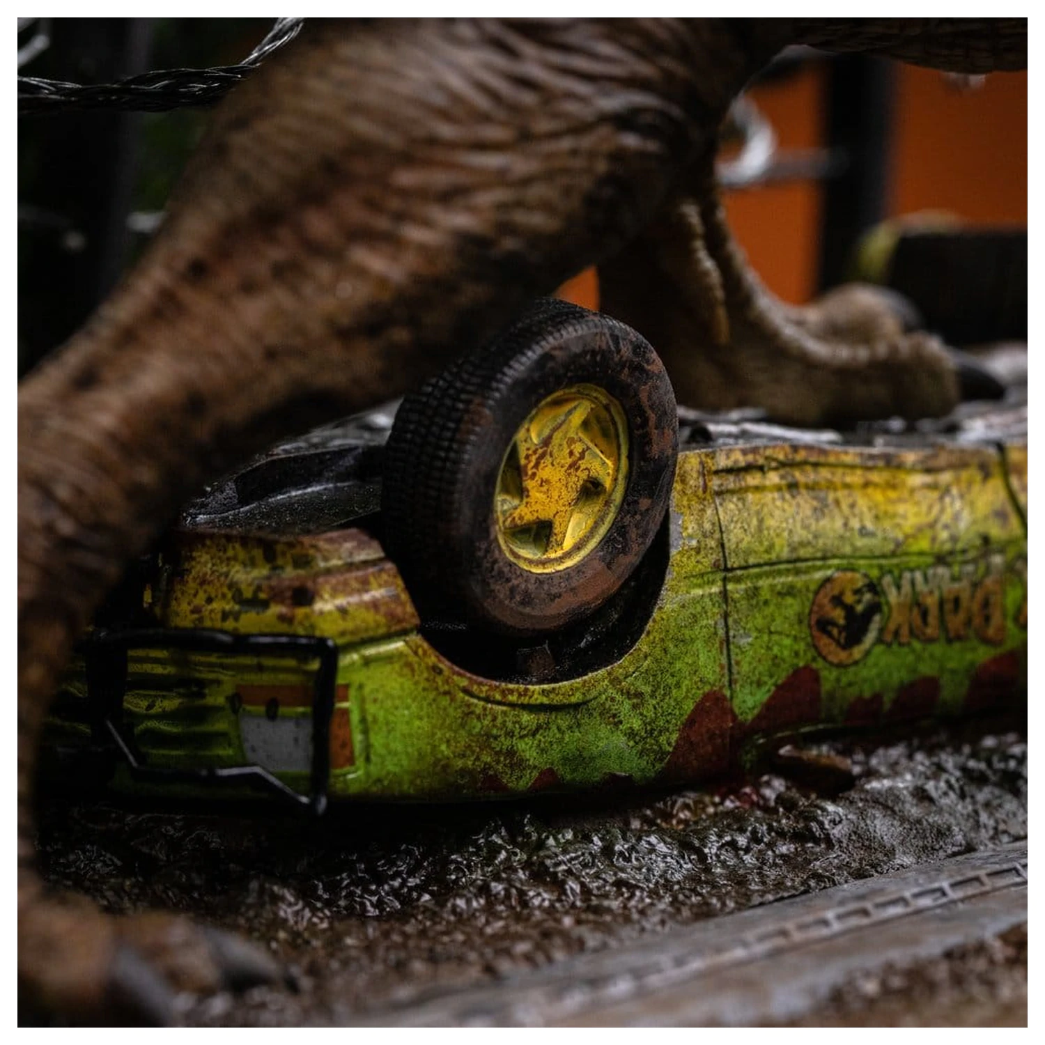 Jurassic Park Icons Socha T-Rex Breakout Set A 17 cm fotografii produktu