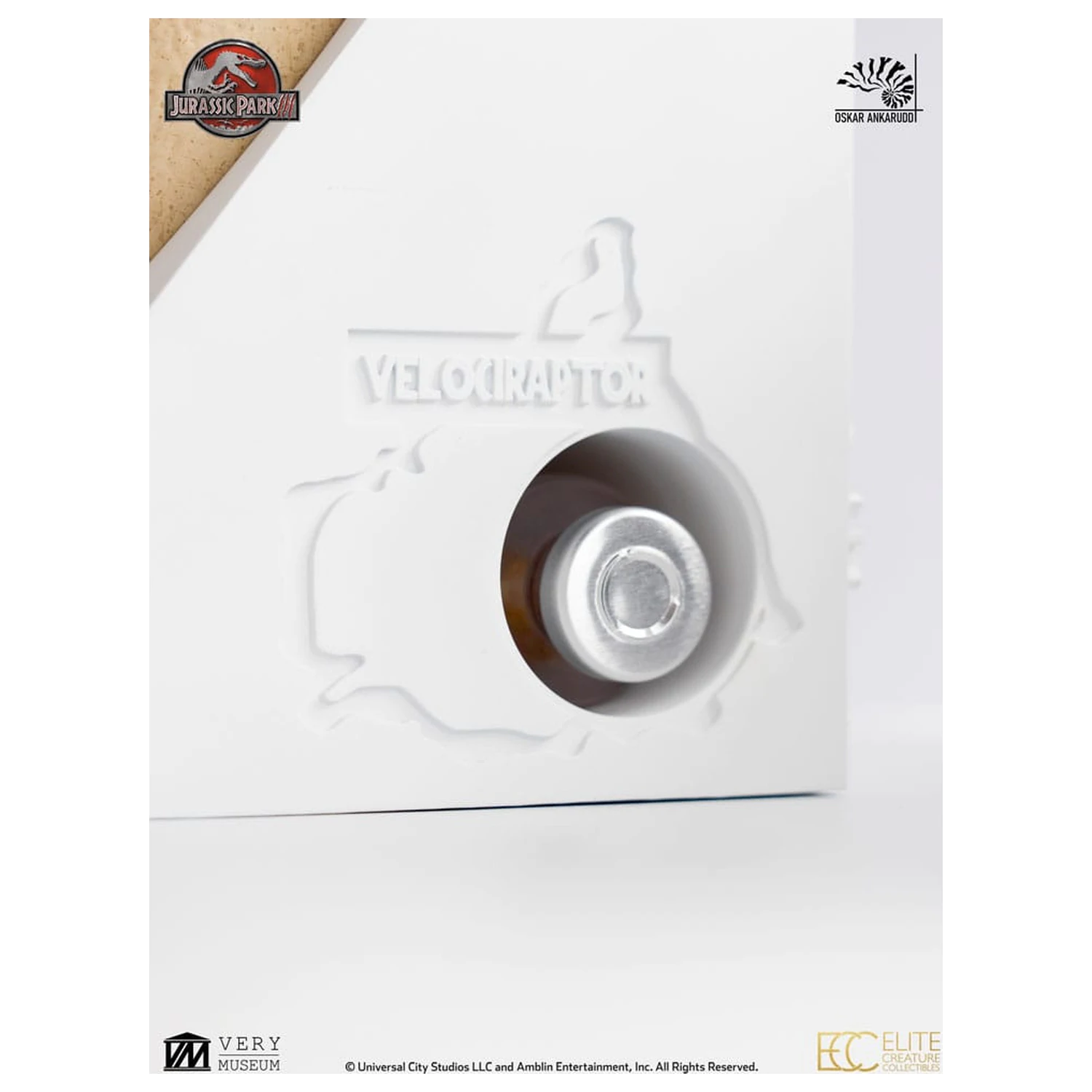 Jurassic Park III ECC Elite Creature Line socha White Queen líhnoucí se vejce 13 cm fotografii produktu