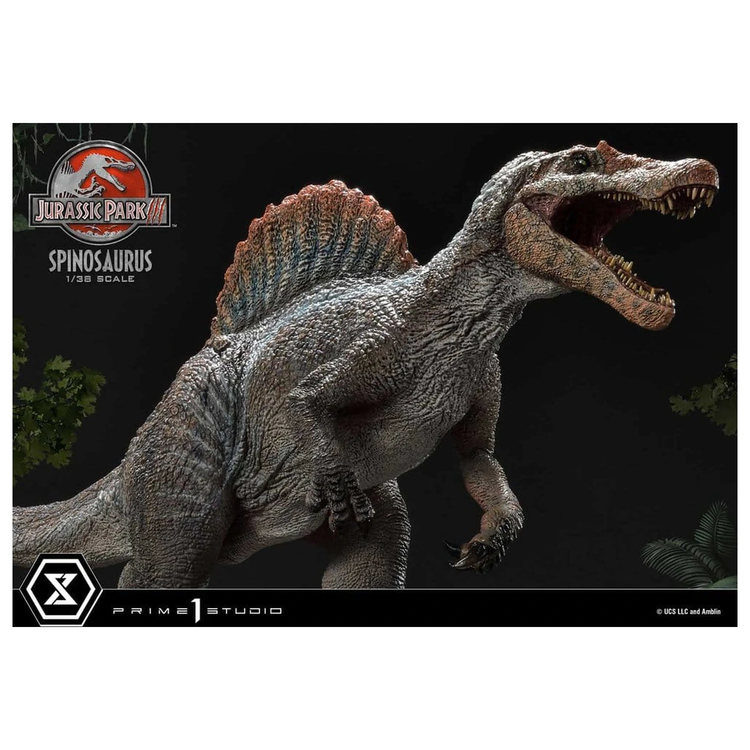 Jurassic Park III (Film) Prime sběratelské figurky socha 1/38 Spinosaurus 24 cm fotografii produktu