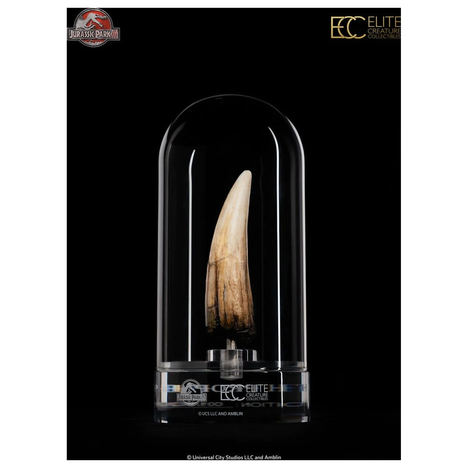 Jurassic Park III Replika rekvizity 1/1 Spinosaurus zub 14 cm fotografii produktu