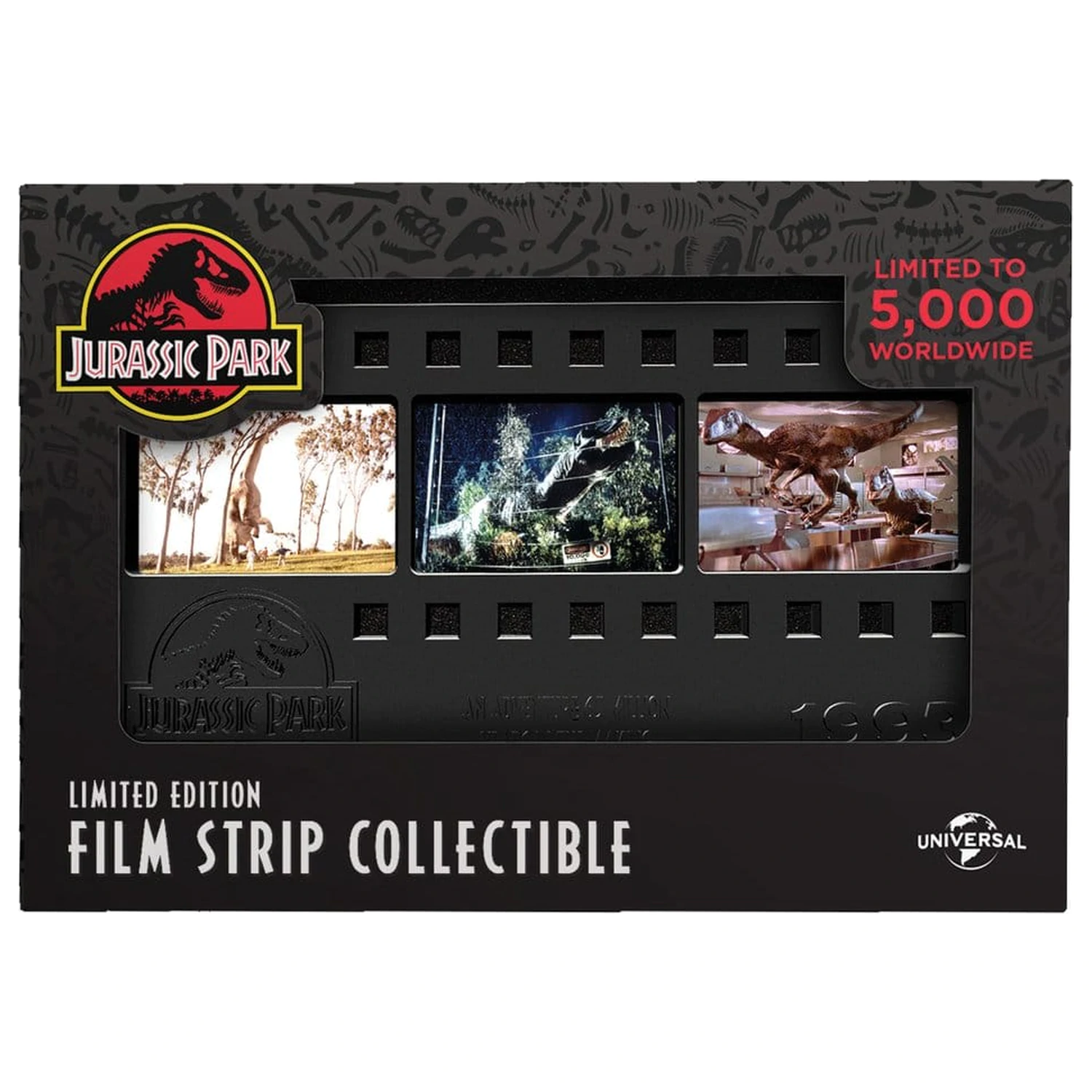 Jurassic Park Ingot kovový filmový pás sběratelský 12 cm fotografii produktu