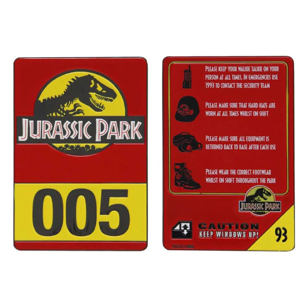 Jurassic Park Metalová karta 30. výročí Jeep Limited Edition fotografii produktu