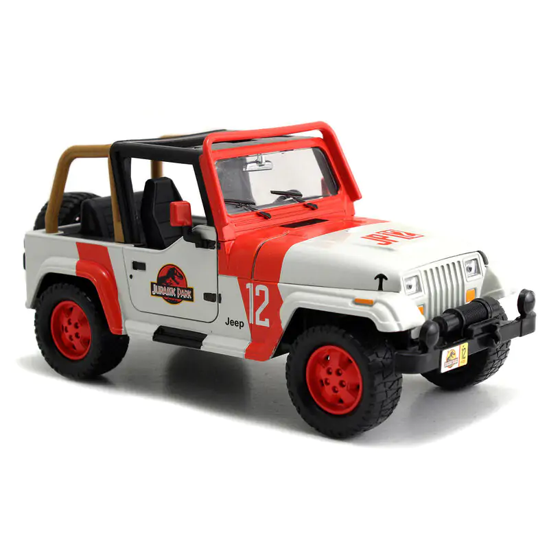 Auto Jeep Wrangler z Jurského parku 1/24 fotografii produktu