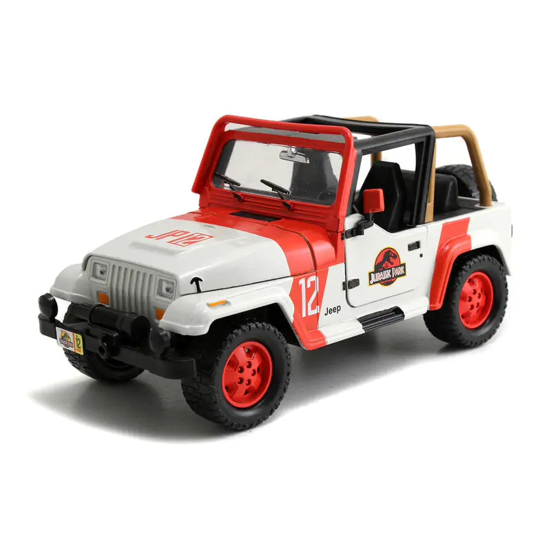 Auto Jeep Wrangler z Jurského parku 1/24 fotografii produktu