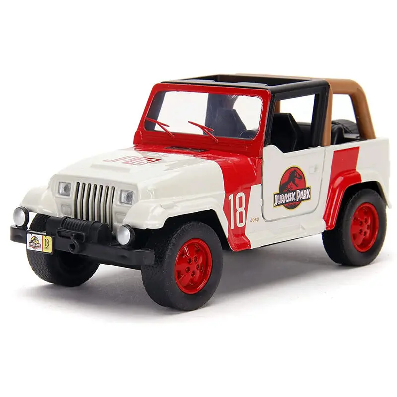 Jurassic World Diecast Model 1/32 Jeep WranglerJurassic World kovový model 1:32 Jeep Wrangler fotografii produktu