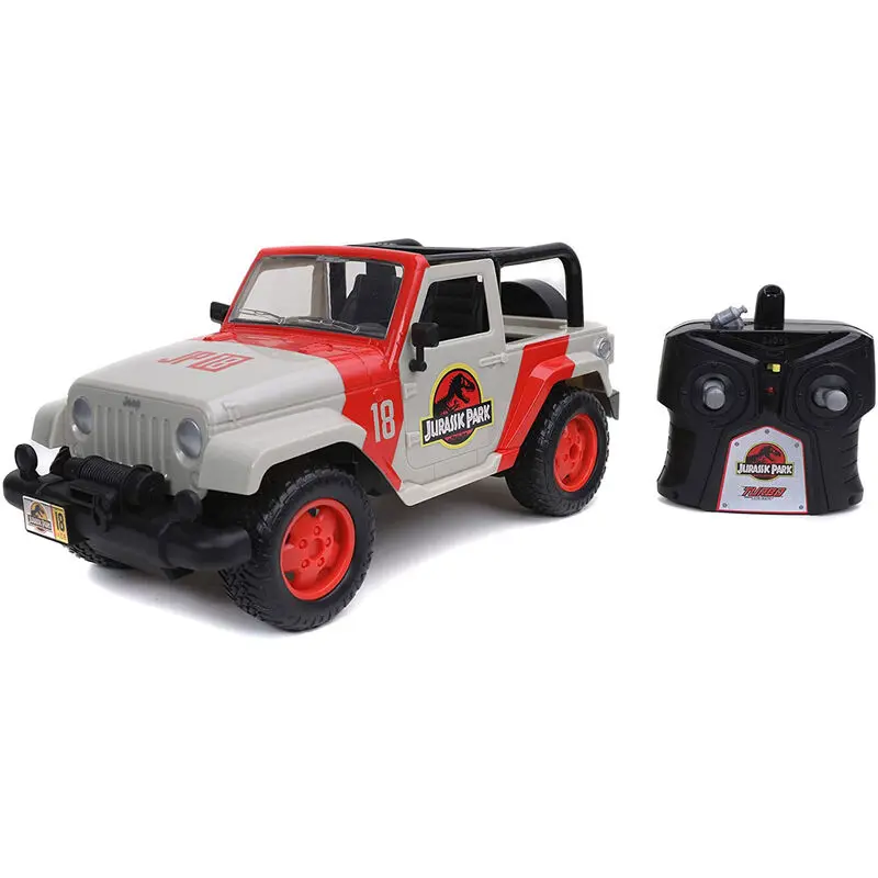 Jurassic Park Jeep Wrangler auto na rádiové ovládání fotografii produktu