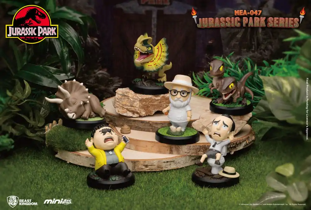 Jurassic Park Mini Egg Attack figurky Jurassic Park Series Set 10 cm fotografii produktu