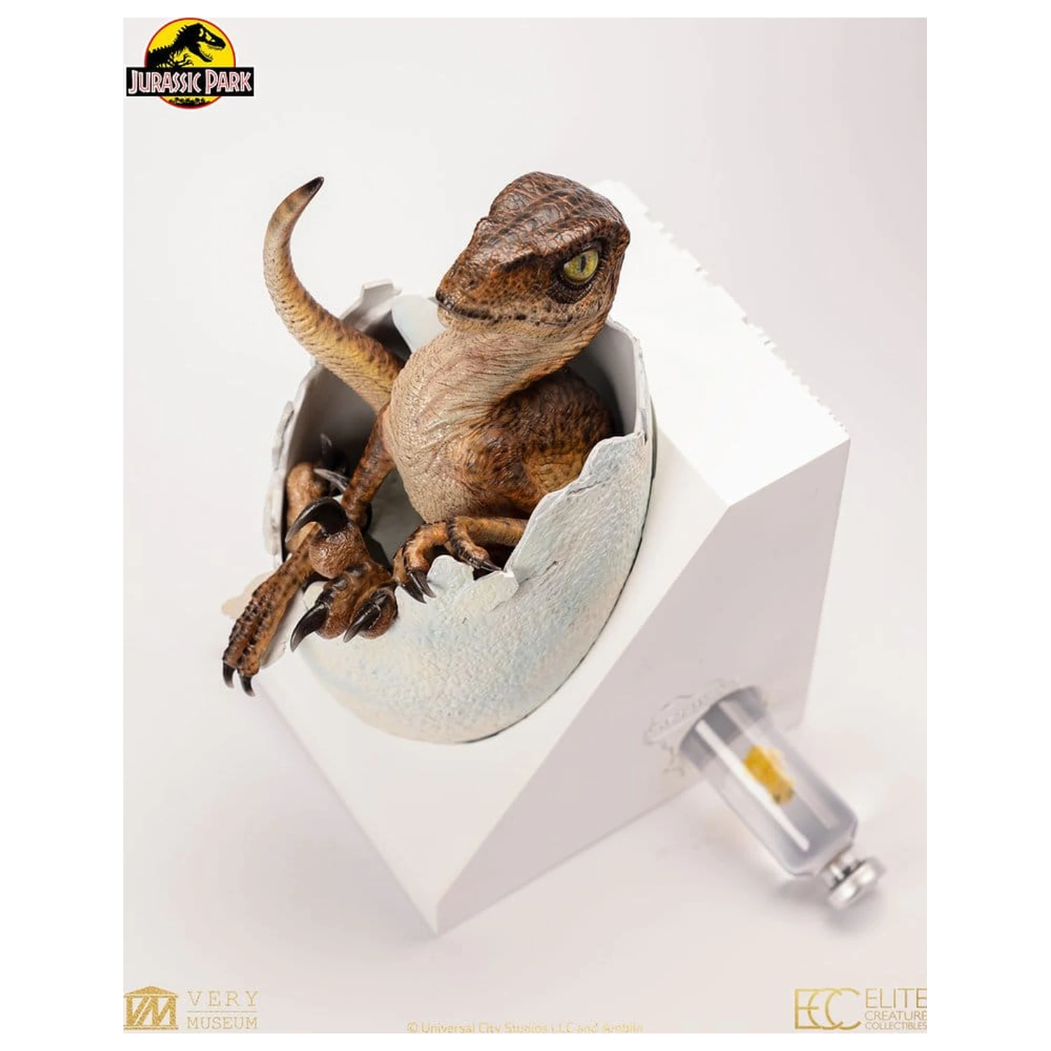 Jurassic Park Replika busty líhnoucí se vejce Velociraptora 24 cm fotografii produktu