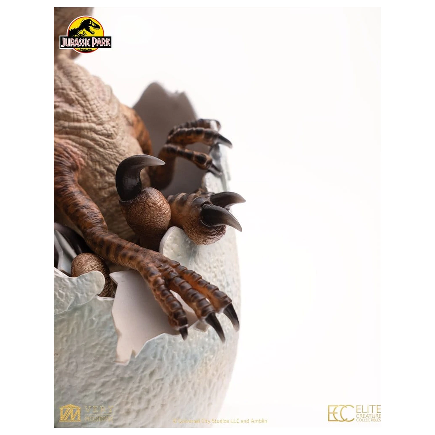 Jurassic Park Replika busty líhnoucí se vejce Velociraptora 24 cm fotografii produktu