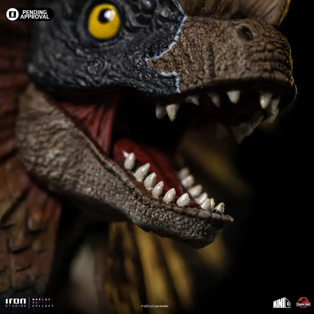 Jurassic Park Mini Co. PVC soška Dilophosaurus 12 cm fotografii produktu