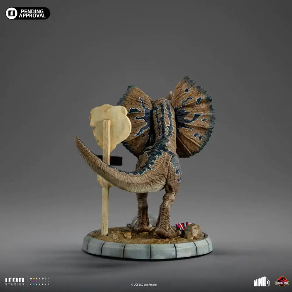 Jurassic Park Mini Co. PVC soška Dilophosaurus 12 cm fotografii produktu