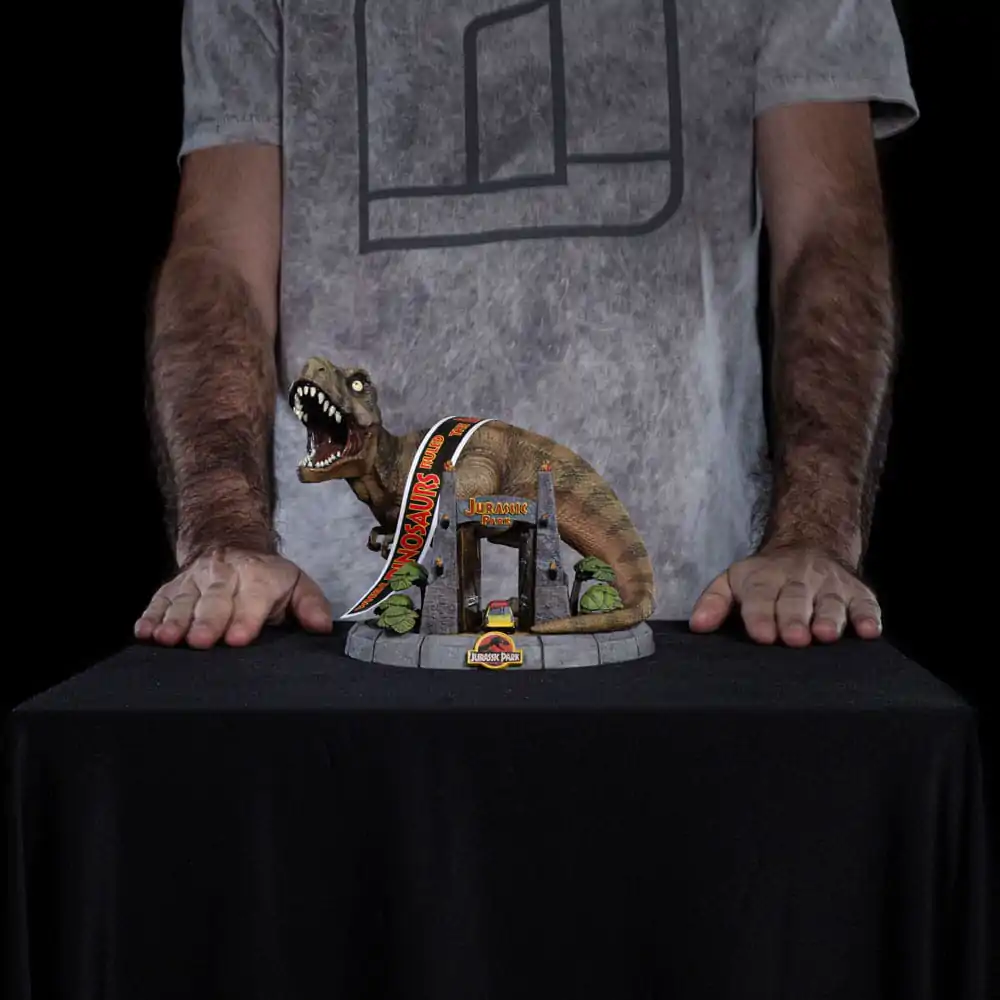 Jurassic Park Mini Co. PVC figurka T-Rex Illusion Deluxe 15 cm fotografii produktu