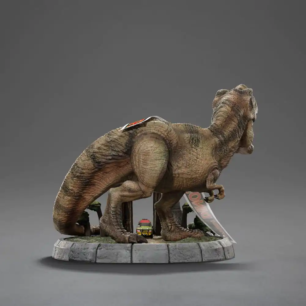 Jurassic Park Mini Co. PVC figurka T-Rex Illusion Deluxe 15 cm fotografii produktu