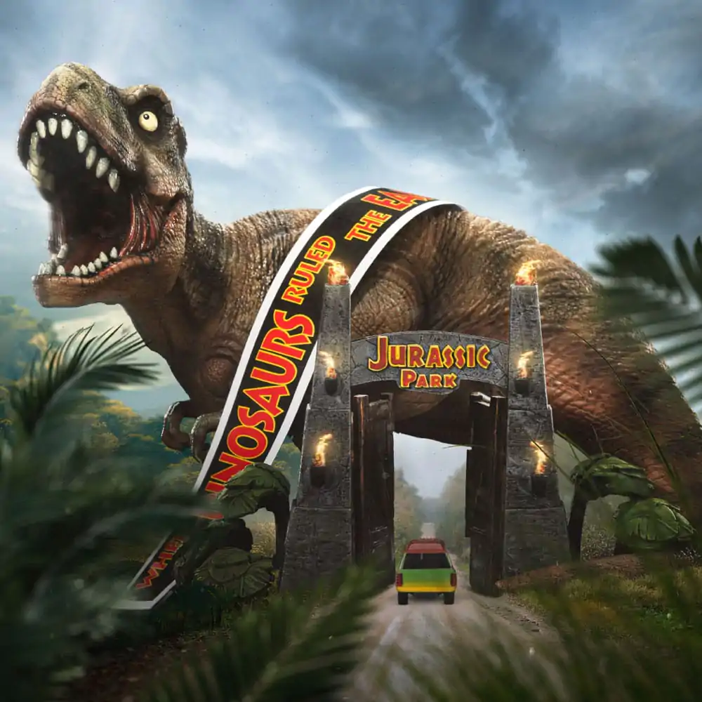 Jurassic Park Mini Co. PVC figurka T-Rex Illusion Deluxe 15 cm fotografii produktu