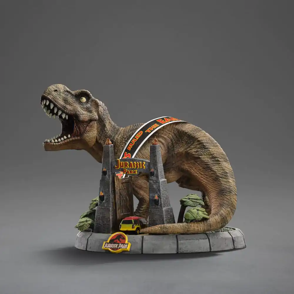 Jurassic Park Mini Co. PVC figurka T-Rex Illusion Deluxe 15 cm fotografii produktu