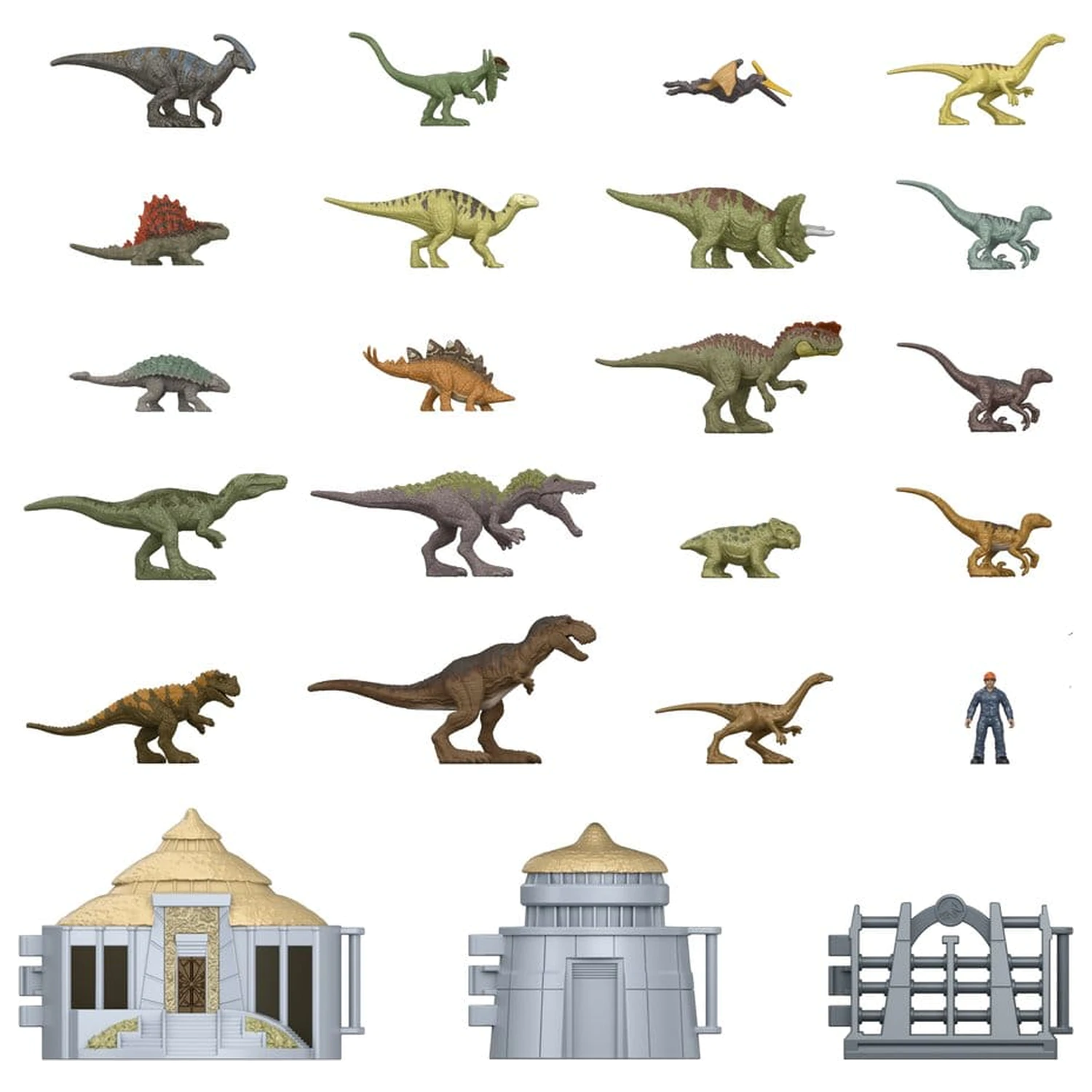 Jurassic Park Minis Adventní kalendář Návštěvník ostrova fotografii produktu