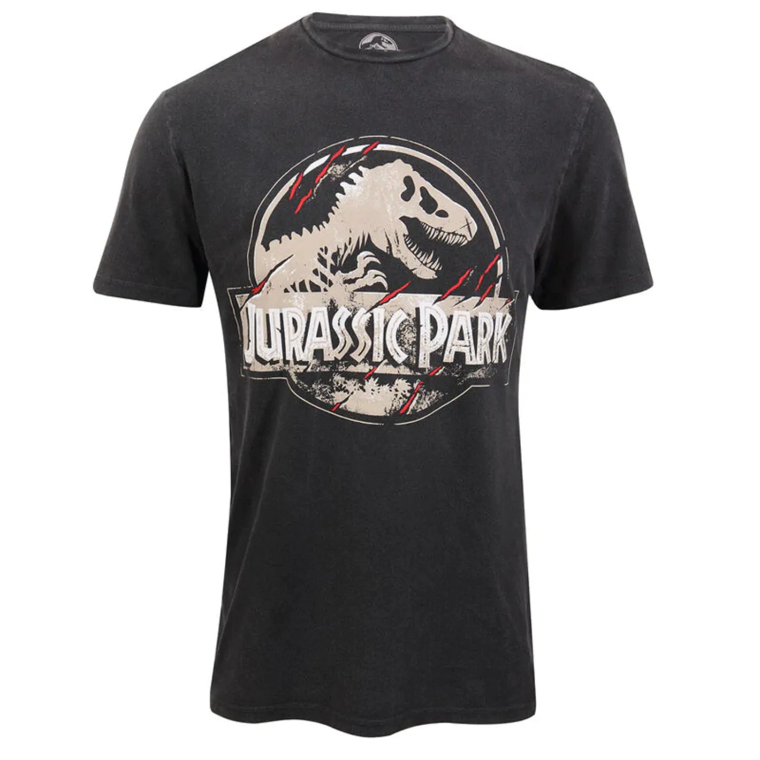 Jurassic Park tričko s poškrábaným logem fotografii produktu