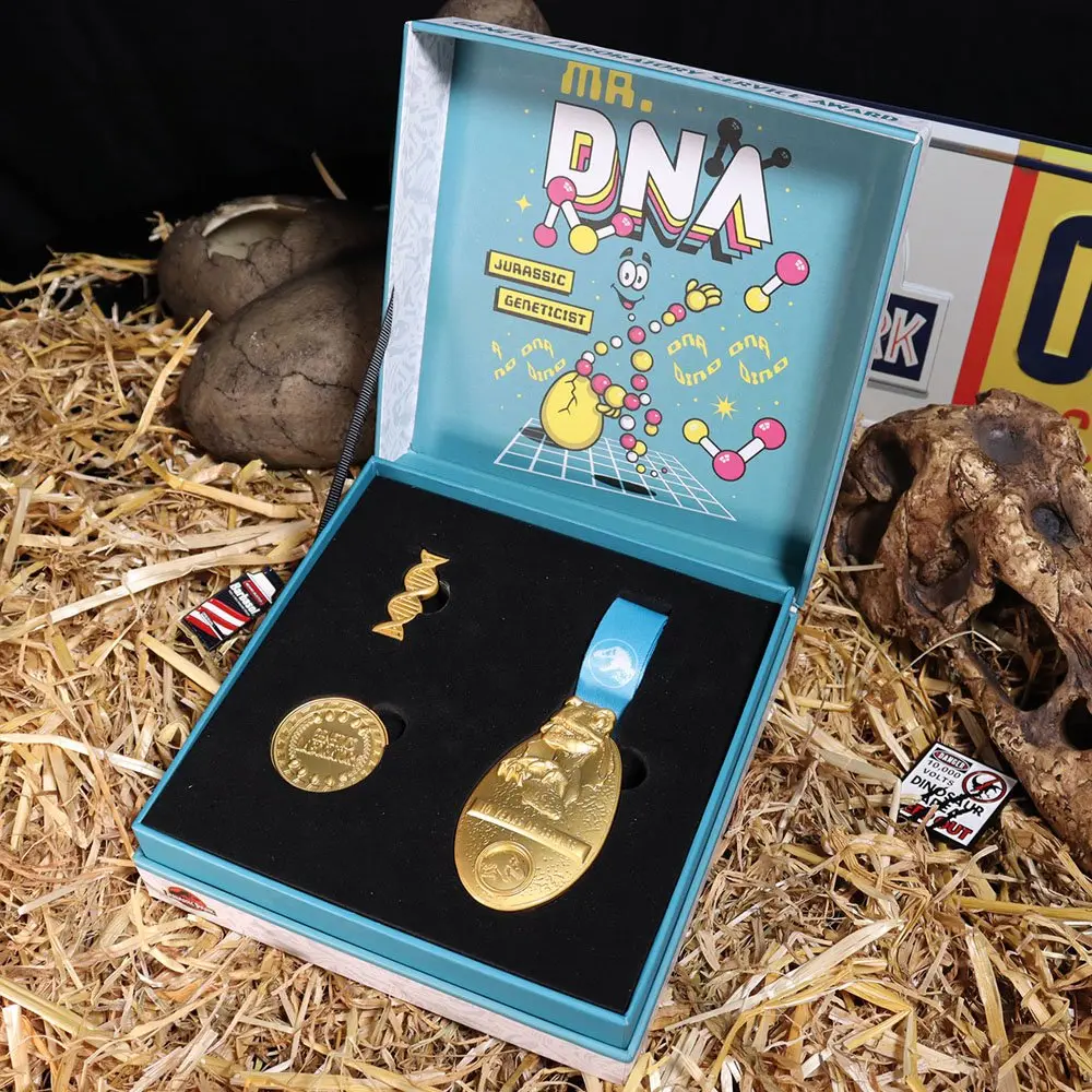 Prémiový box replik Jurassic Park Genetics Division fotografii produktu